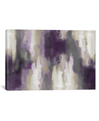 Amethyst Perspective I by Carey Spencer Wrapped Canvas Print - 26" x 40"