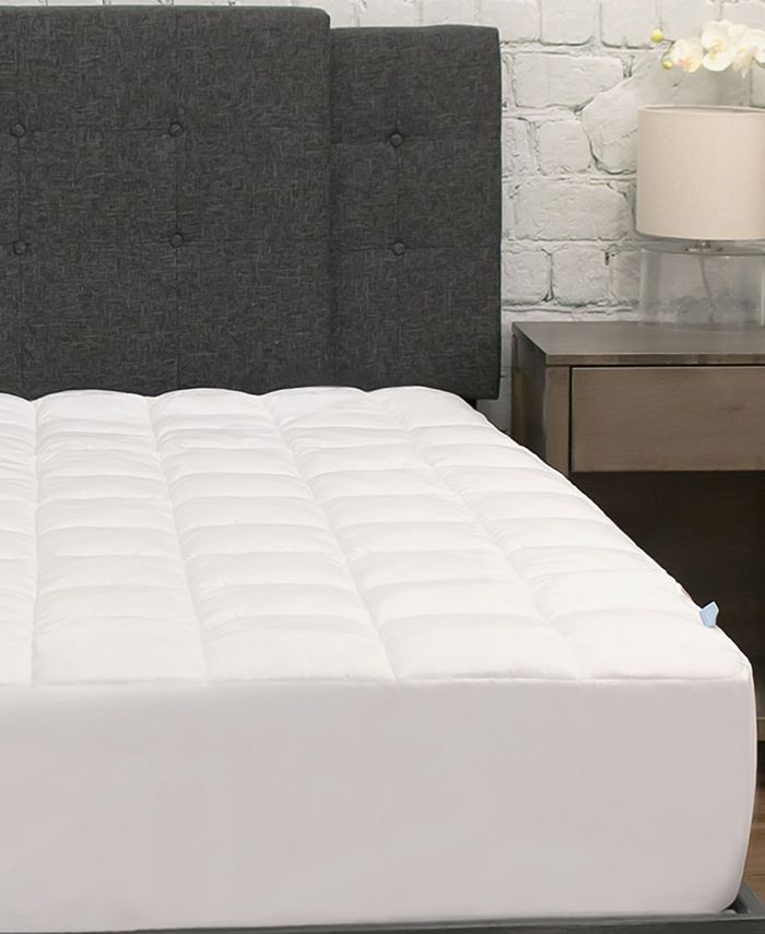 eLuxury Plush California King Mattress Cover with Deep Fitted Skirt