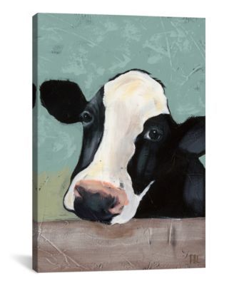 Holstein Cow Iii by Jade Reynolds Wrapped Canvas Print - 40