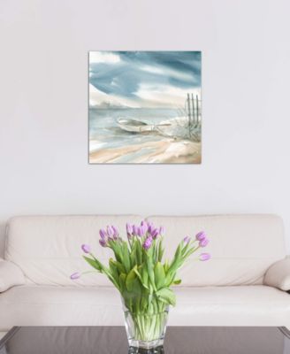 iCanvas Subtle Mist Ii by Carol Robinson Wrapped Canvas Print - 18" x 18"