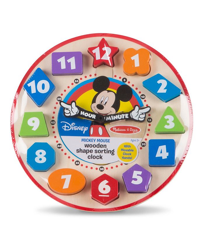melissa & doug clock puzzle