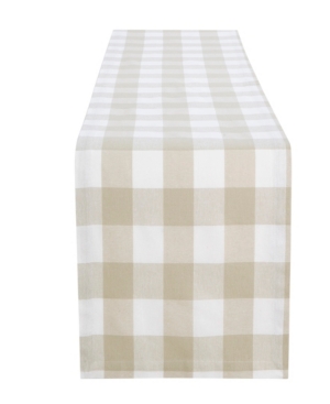 Elrene Farmhouse Living Buffalo Check Table Runner