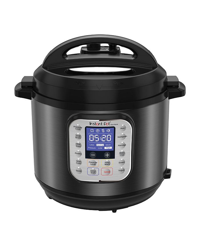 Instant Pot Duo™ Nova™ Black Stainless Steel 6Qt. 7in1 MultiCooker, Created for