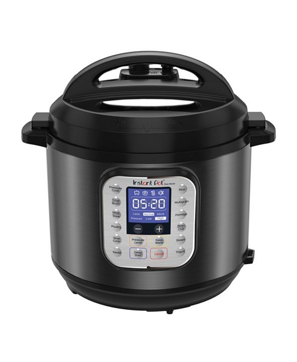  Instant  Pot  Duo   Nova   Black Stainless Steel 6 Qt 7 in 1 