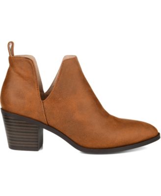 Women's Lola Cut Out Stacked Heel Dress Booties