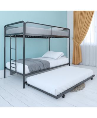 Elia Triple Twin Metal Bunk Bed
