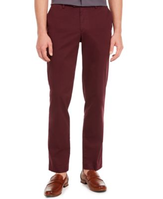 calvin klein men's refined stretch slim fit chinos