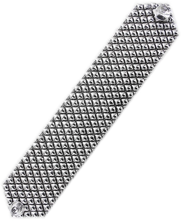 SG Liquid Metal - B8-AS Silver Mesh Bracelet