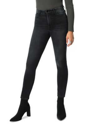 high ankle skinny jeans