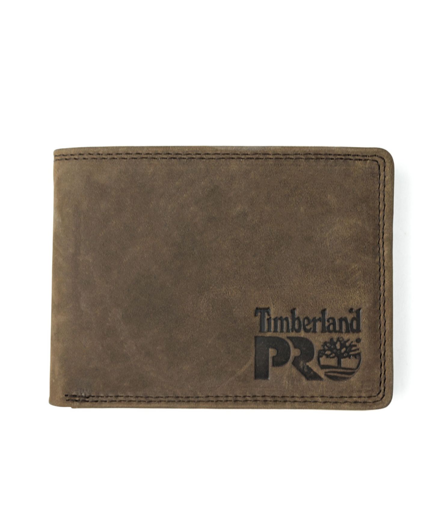Мужской кошелёк Timberland Pullman Passcase Wallet, цвет: Тёмный коричневый — фото 1