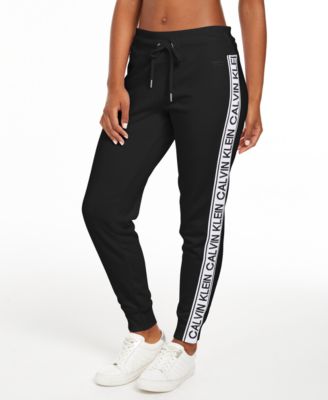 calvin klein logo joggers womens