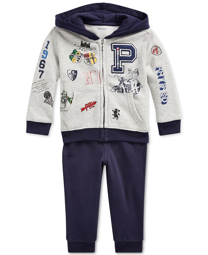 Polo Ralph Lauren Baby Boys Lightweight Hoodie Joggers Macy s