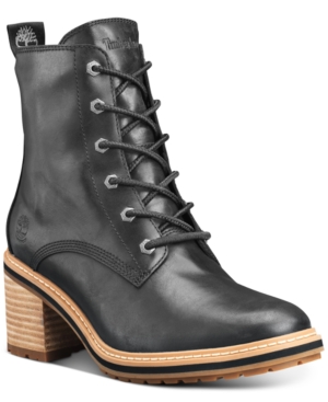 TIMBERLAND WOMEN'S SIENNA HIGH LACE-UP WATERPROOF BOOTS WOMEN'S SHOES