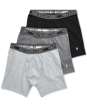 Polo Ralph Lauren Men's 3-Pk Classic Stretch Boxer Briefs