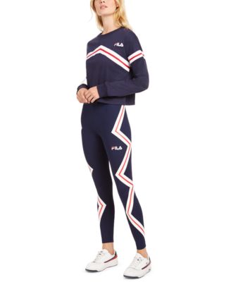 fila leggings and top