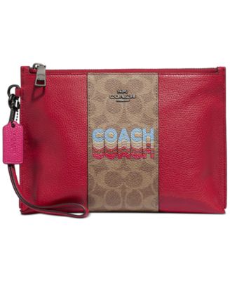 coach charlie pouch