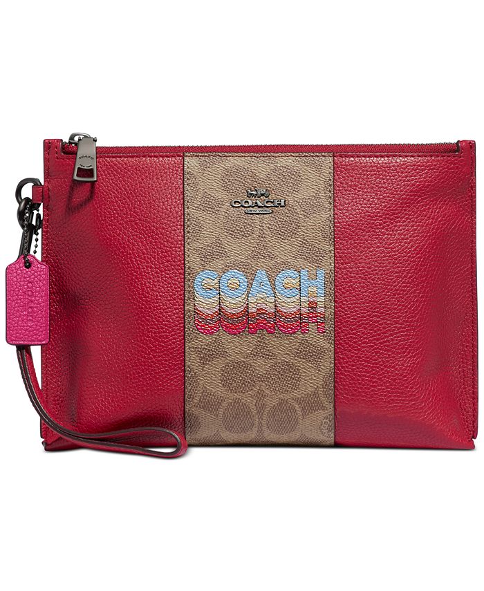 Coach large charlie hotsell pouch