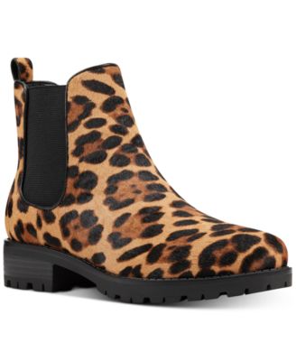 Leopard Print Boots - Macy's
