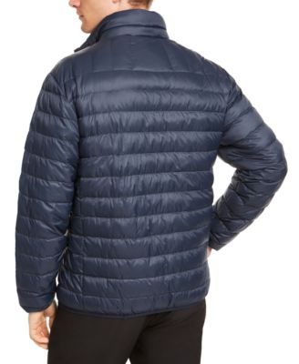 hawke & co men's packable down puffer jacket