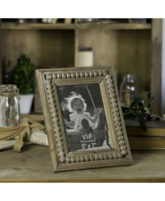 VIP Home & Garden 5" x 7" Wood Rectangular Photo Frame - Macy's