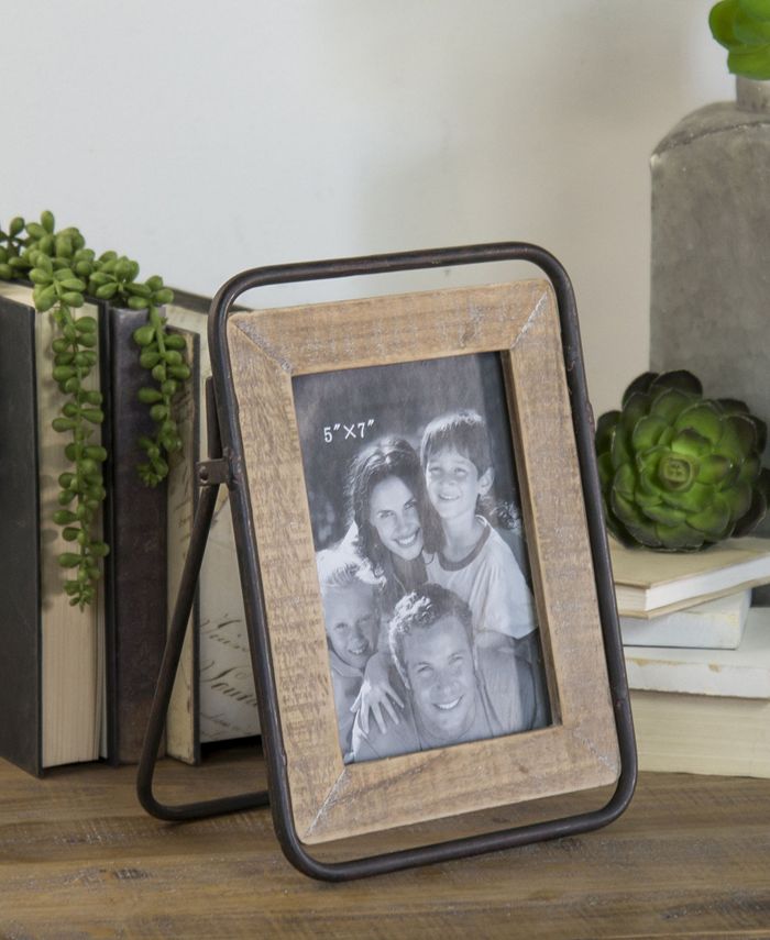 VIP Home & Garden 5" x 7" Wood Photo Frame Macy's