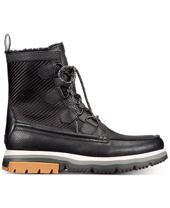 sorel men's atlis caribou waterproof boots