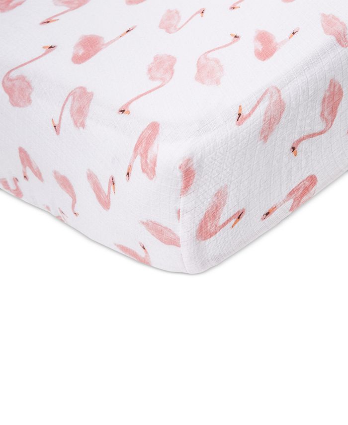 aden by aden + anais Baby Girls Briar Rose Printed Crib Sheet Macy's
