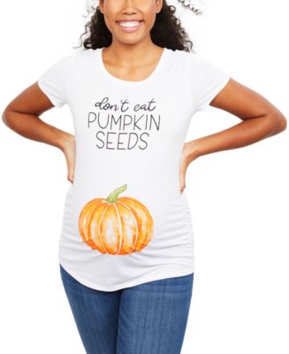 Motherhood Maternity Don't Eat Pumpkin Seeds™ Graphic Tee - Macy's