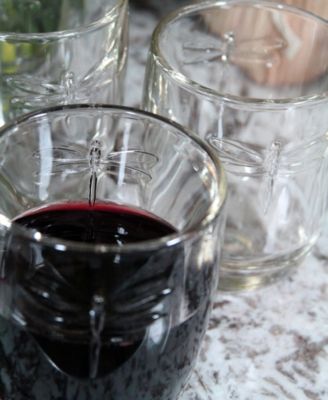 La Rochere Dragonfly 10-ounce Tumbler, Set of 6.