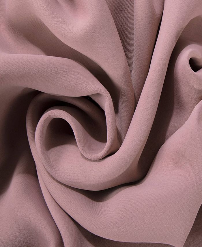 Exclusive Fabrics & Furnishings Weighted Hem Curtain Panel, 84" x 50