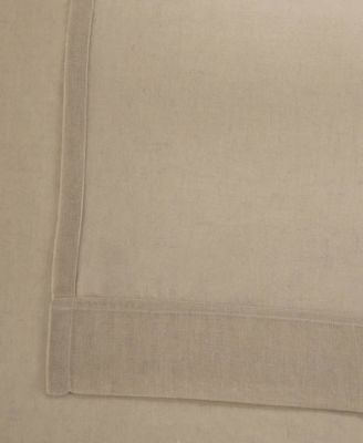 Textured Faux Linen Sheer Curtain