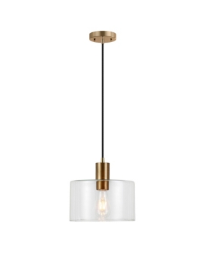 Henri pendant in brass