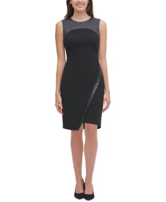 macy's tommy hilfiger black dress