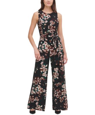 tommy hilfiger floral jumpsuit