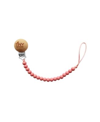 3 Stories Trading Tiny Teethers Infant Silicone And Beech Rattle And Pacifier Clip Set