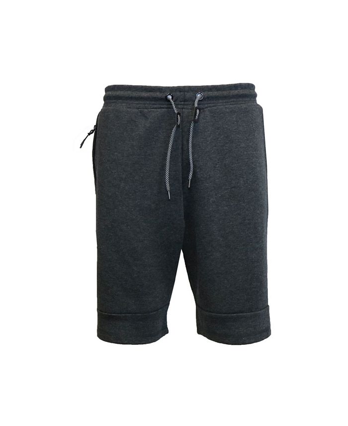 Galaxy By Harvic Tech Fleece Shorts with Heat Seal Side Zipper - Macy's