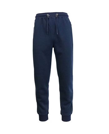 5XL Mens Joggers Zip Pockets Big Size Sweatpants Cuffed Fleece Jogging Bottoms Elasticated Waist Track Jogger Trousers M 