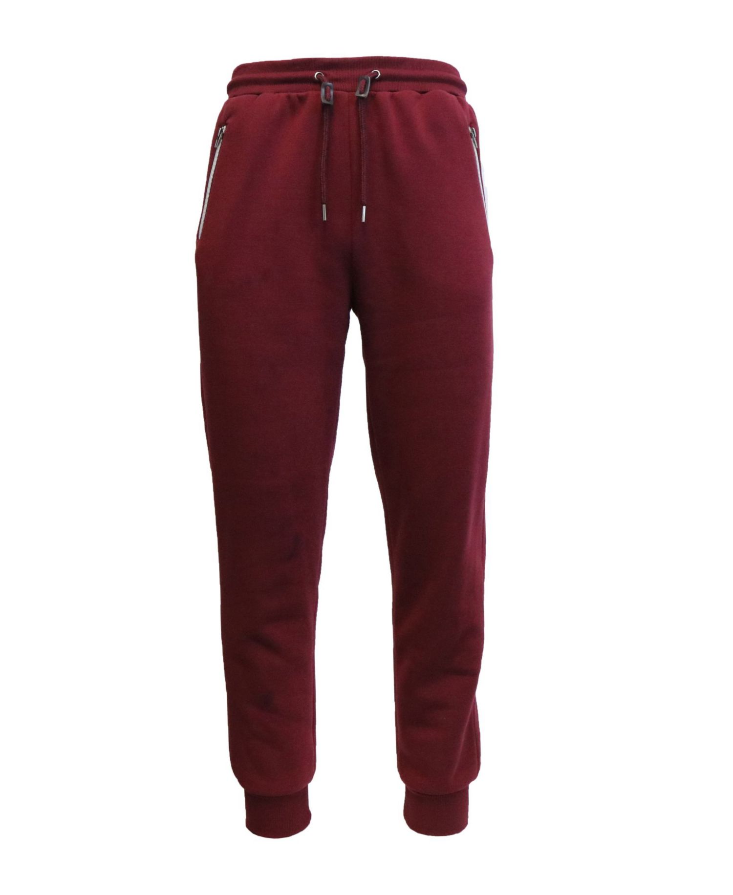 Men's Slim Fit Jogger Pants with Zipper Pockets