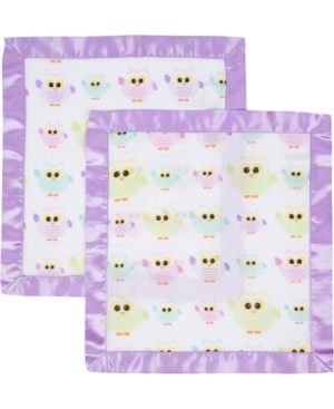Miracle Baby Boys and Girls Muslin Security Blanket - Pack of 2