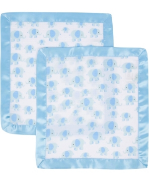 Miracle Baby Boys and Girls Muslin Security Blanket - Pack of 2