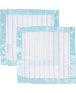 Miracle Baby Boys and Girls Muslin Security Blanket - Pack of 2