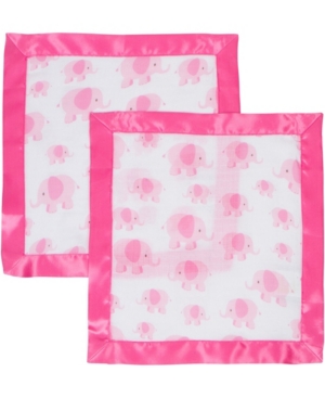 Miracle Baby Boys and Girls Muslin Security Blanket - Pack of 2