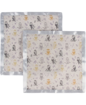 Miracle Baby Boys and Girls Muslin Security Blanket - Pack of 2