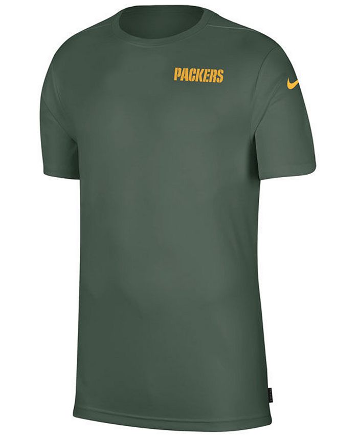 Nike Men's Green Bay Packers Coaches T-Shirt - Macy's