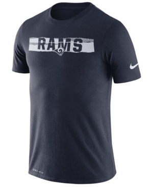 Nike Men's Los Angeles Rams Dri-fit Mezzo Tear T-Shirt