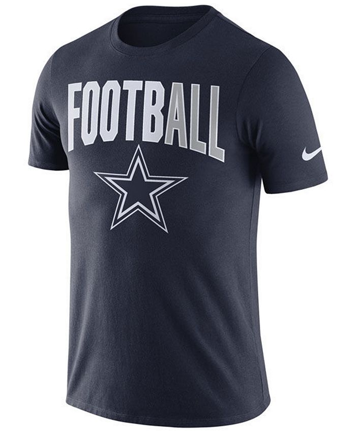 Nike Men's Dallas Cowboys Dri-FIT Cotton Football All T-Shirt & Reviews ...