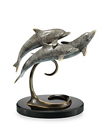 Home Triple Dolphins Sculpture