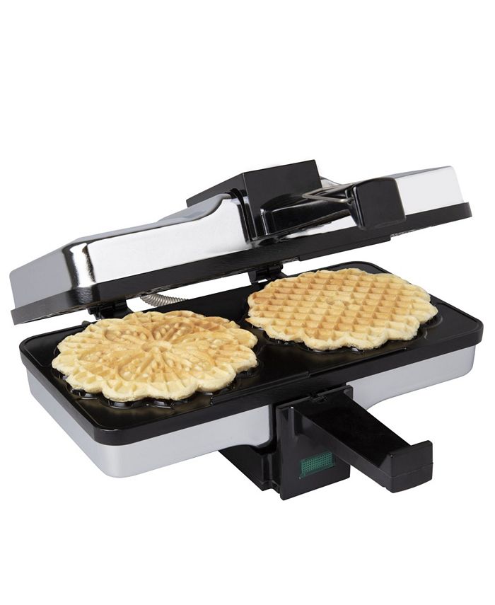CucinaPro NonStick Electric Pizzelle Maker Press Macy