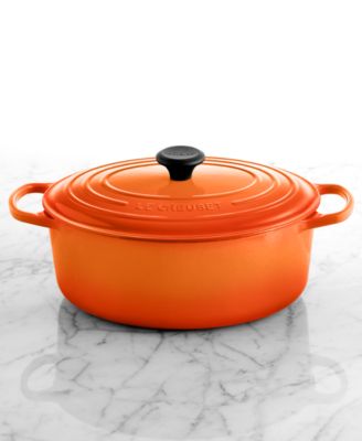 Signature Enameled Cast Iron 6.75 Qt. Oval French Oven