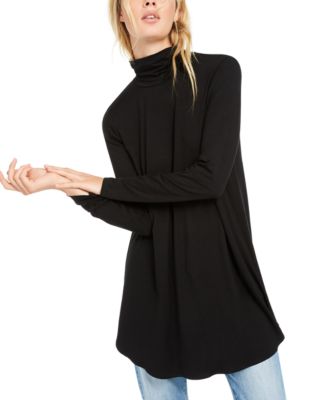 turtleneck tunic tops